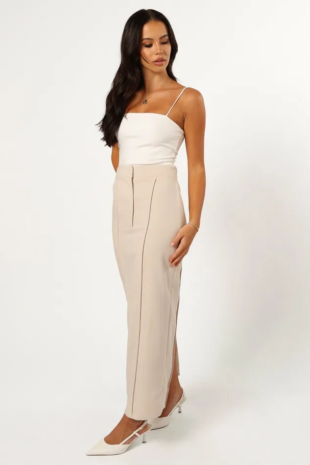Women Petal and Pup Wynona Skirt Beige Skirts