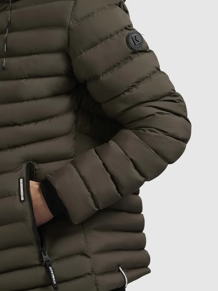 Women Puffer Jackets KHUJO Jacke PACE Khaki Khaki
