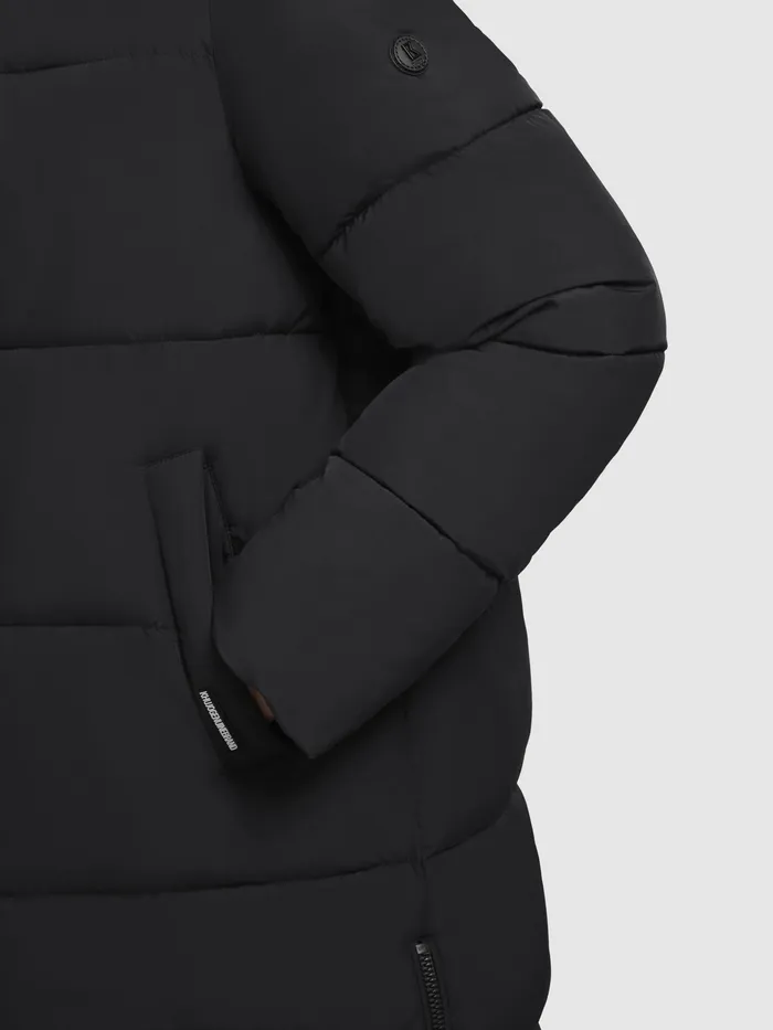 Women Quilted Coats KHUJO Mantel MIRI2 Dunkelgrau Dunkelgrau