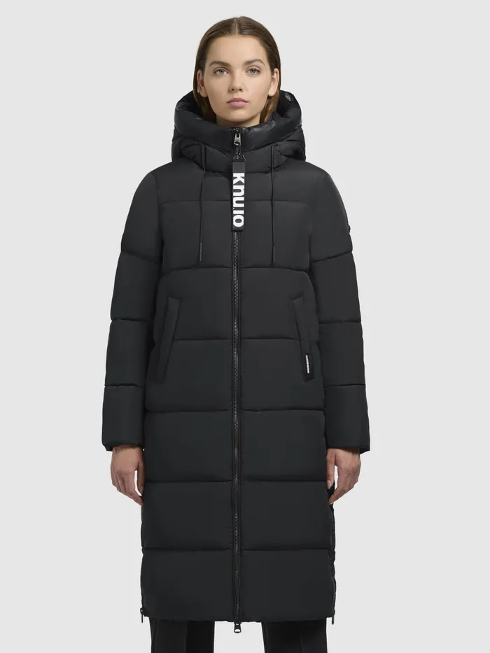Women Quilted Coats KHUJO Mantel MIRI2 Dunkelgrau Dunkelgrau