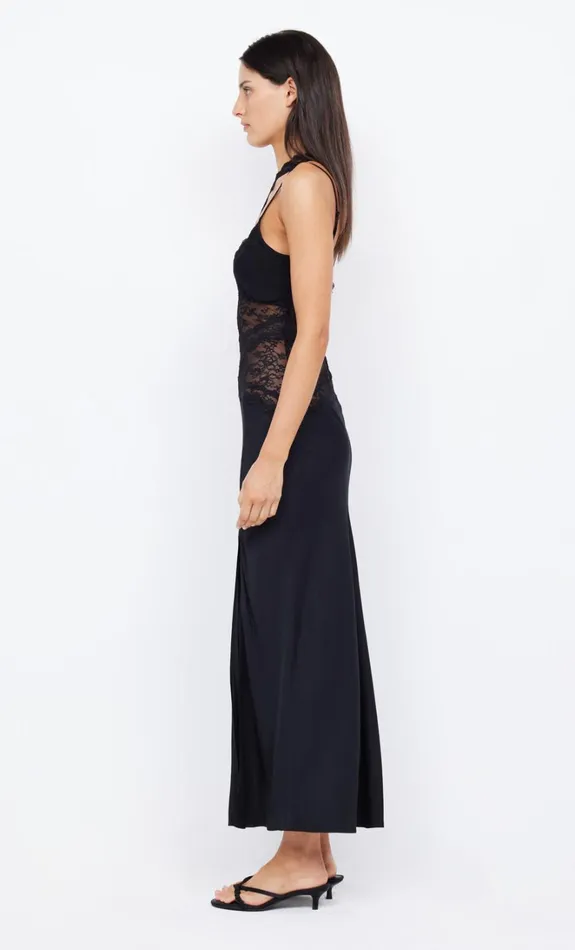 Women RIA ASYM MAXI DRESS 8211 BLACK Bec Bridge Maxi Dresses