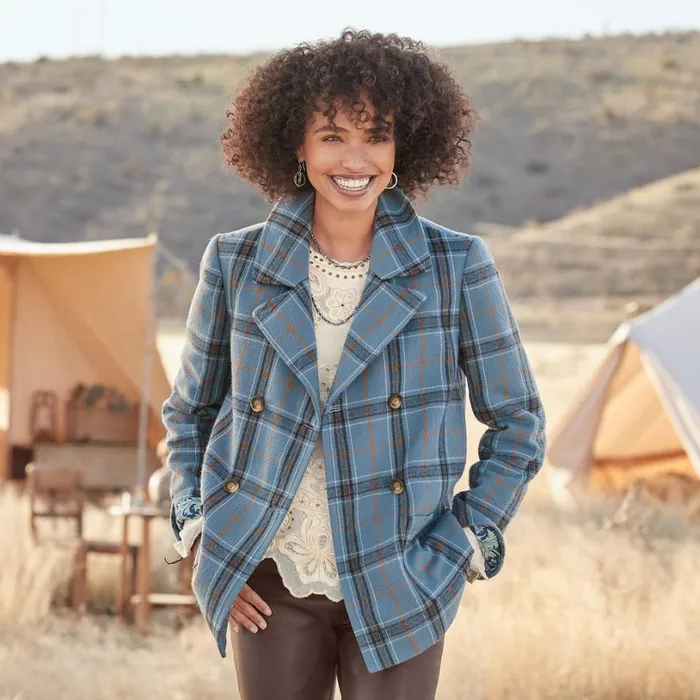 Women Rift Valley Coat Petite Sky Sundance Catalog Petite Styles