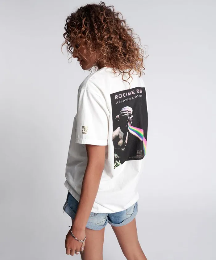Women ROCK ME BABE SOS UNISEX TEE One Teaspoon Tees and Tanks Women ROCK ME BABE SOS UNISEX TEE One Teaspoon Tees and Tanks