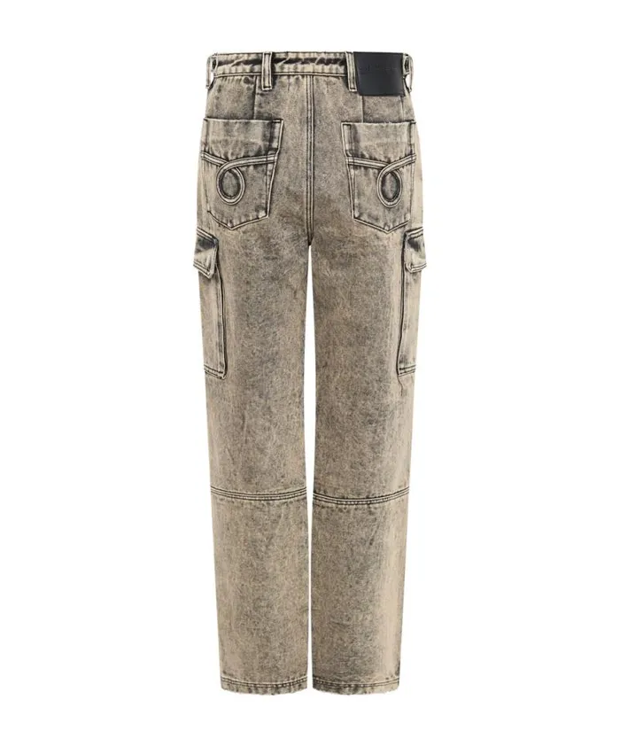 Women RUST CARGO MOTION PANTS One Teaspoon Bottoms