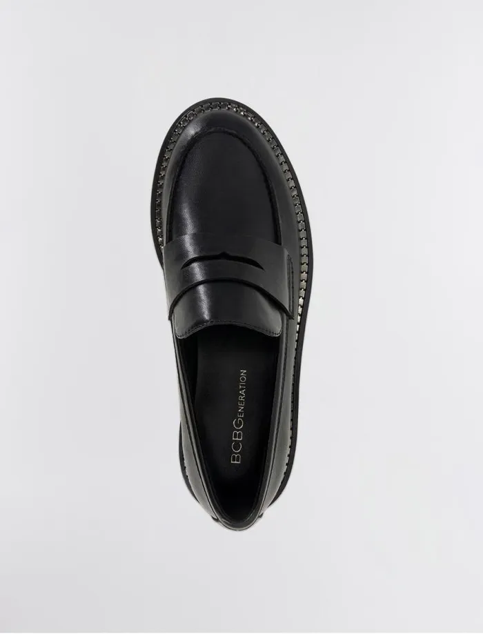 Women Sabin Loafer Black BCBG Shoes Women Sabin Loafer Black BCBG Shoes