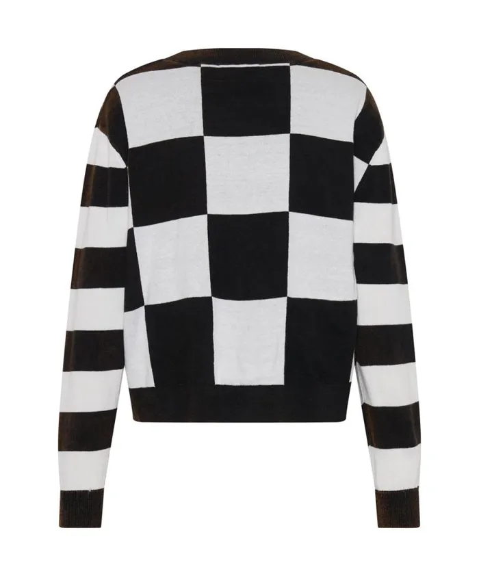 Women SCOREBOARD SMILEY KNIT SWEATER One Teaspoon Knitwear Women SCOREBOARD SMILEY KNIT SWEATER One Teaspoon Knitwear