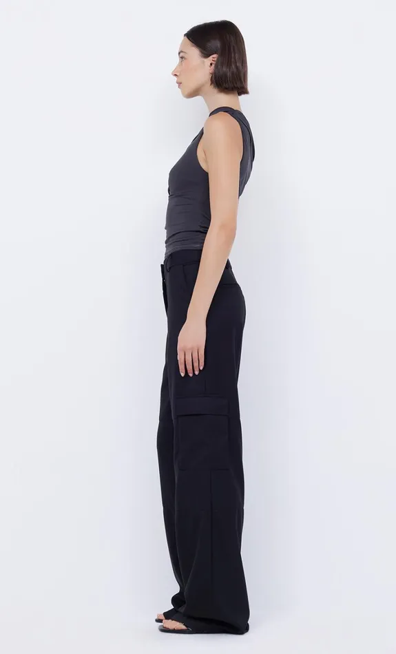 Women SERENE TOP 8211 CHARCOAL Bec Bridge Cropped