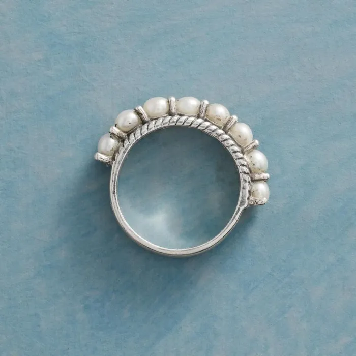 Women Seven Sisters Pearl Ring Sundance Catalog Rings