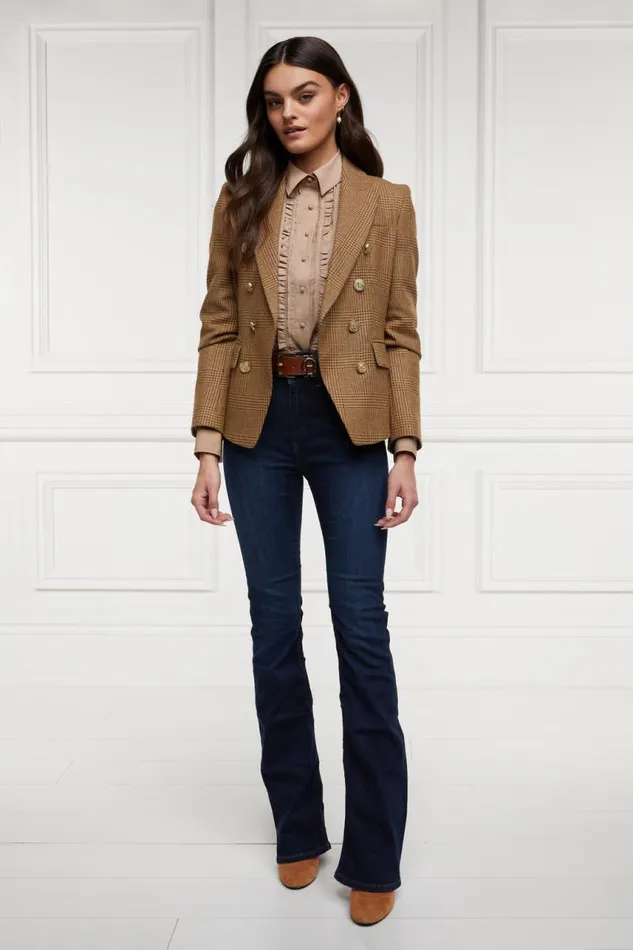 Women Shirts and Blouses Holland Cooper Clarissa Shirt Caramel Women Shirts and Blouses Holland Cooper Clarissa Shirt Caramel