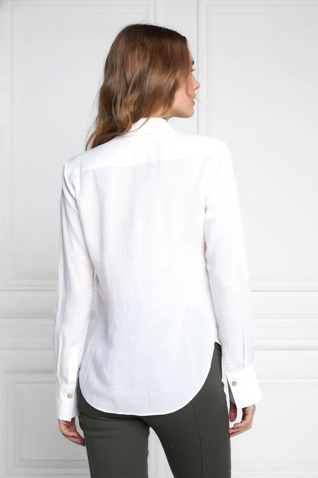 Women Shirts and Blouses Holland Cooper Classic Shirt White