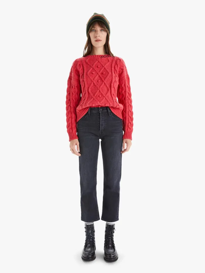 Women Shirts Mother Denim The Jumper White