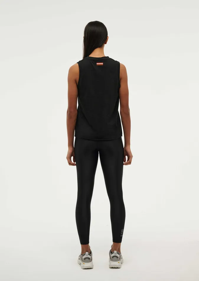 Women SHUFFLE TANK IN BLACK Tanks PE Nation