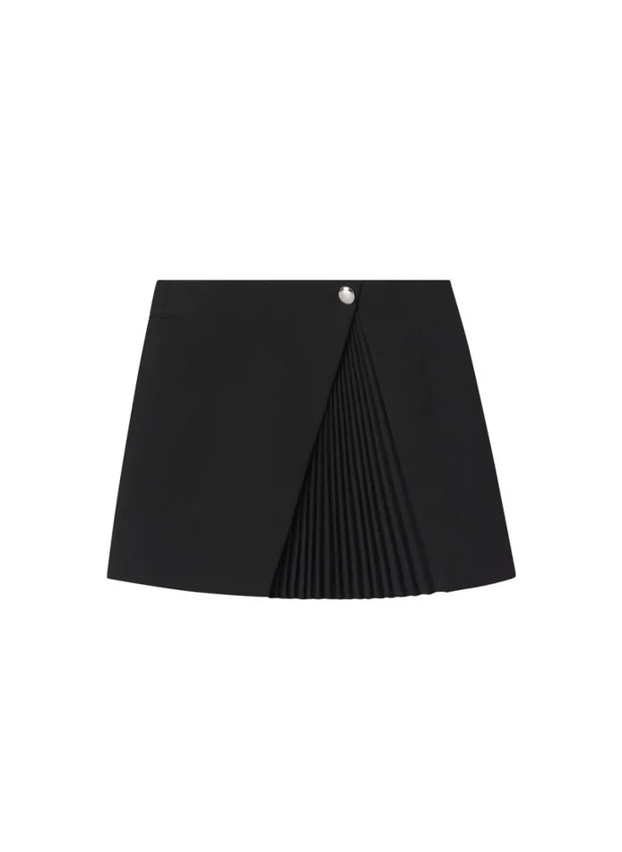 Women Skirts ALC Callen Pleated Mini Skirt Black