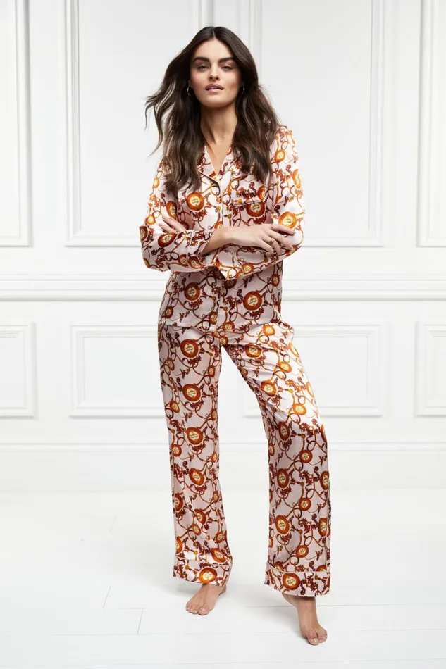Women Sleepwear Holland Cooper Pyjama Set Blush Women Sleepwear Holland Cooper Pyjama Set Blush