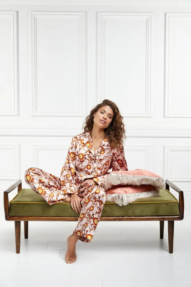 Women Sleepwear Holland Cooper Pyjama Set Blush Women Sleepwear Holland Cooper Pyjama Set Blush
