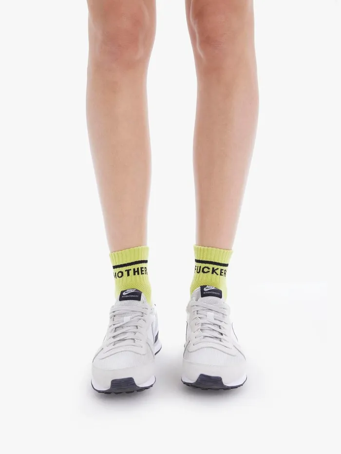 Women SocksLaces Mother Denim Baby Steps Ankle Lightpastel Green
