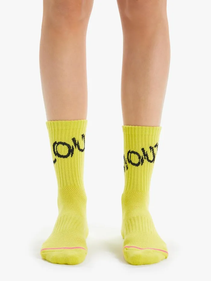 Women SocksLaces Mother Denim Baby Steps Lightpastel Green