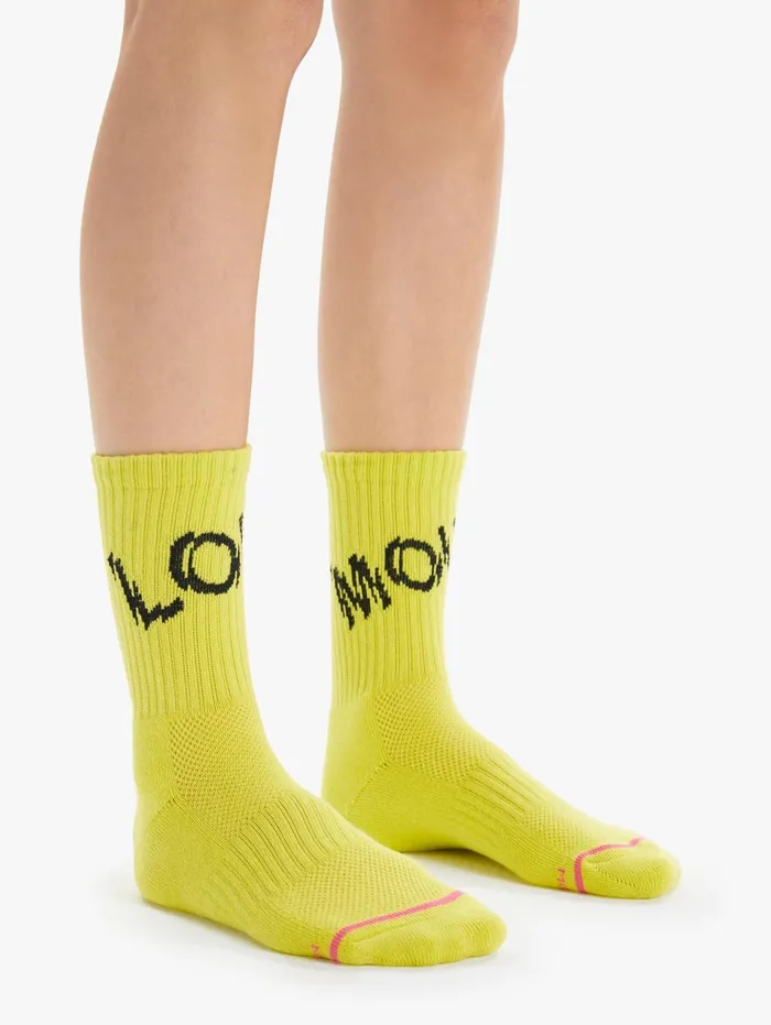 Women SocksLaces Mother Denim Baby Steps Lightpastel Green