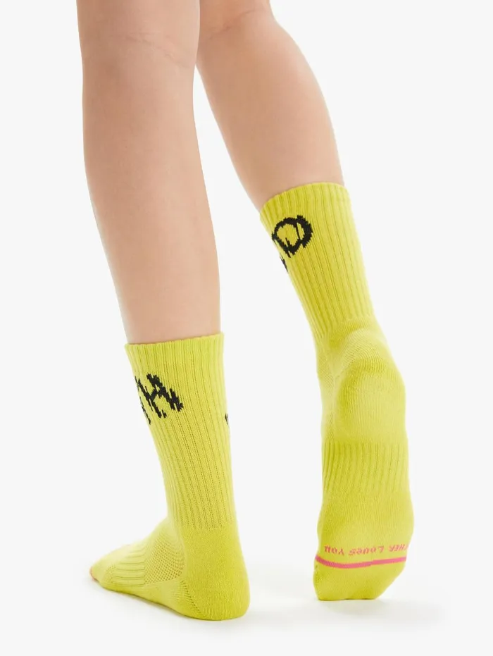 Women SocksLaces Mother Denim Baby Steps Lightpastel Green