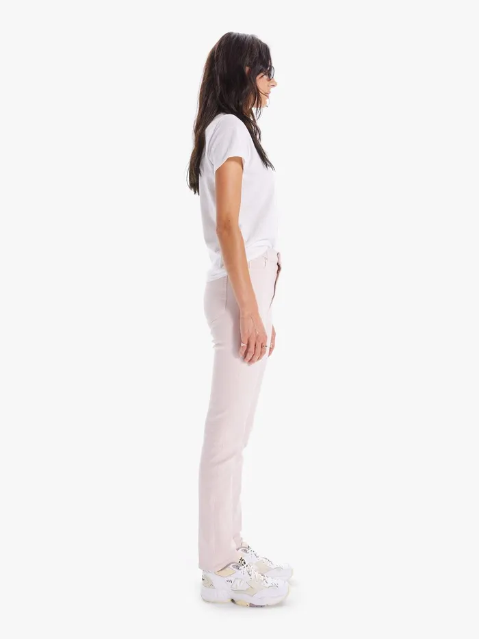 Women Straight Mother Denim The Dazzler Hover Lightpastel Pink
