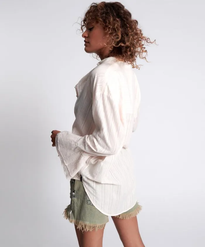 Women STRIPE FANTASIE SHIRT One Teaspoon Shirts