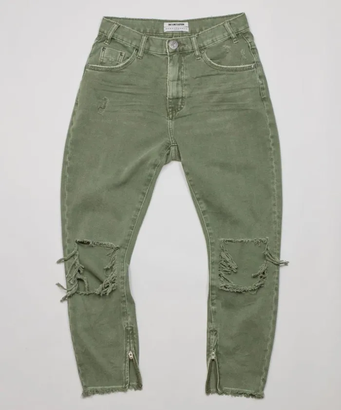 Women SUPER KHAKI HIGH WAIST FREEBIRDS SKINNY PANT One Teaspoon Bottoms Women SUPER KHAKI HIGH WAIST FREEBIRDS SKINNY PANT One Teaspoon Bottoms
