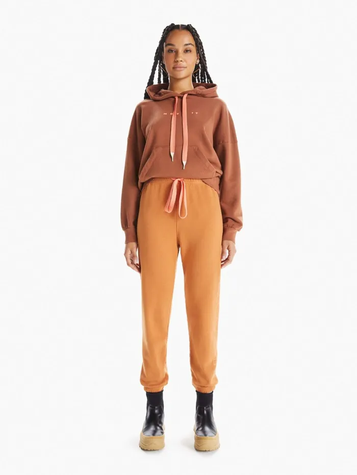 Women Sweatpants Mother Denim The Bender Ankle Lightpastel Brown