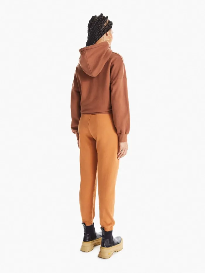 Women Sweatpants Mother Denim The Bender Ankle Lightpastel Brown