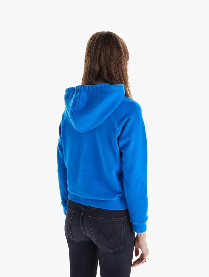Women Sweatshirts Mother Denim The Square Hoodie Lightpastel Blue