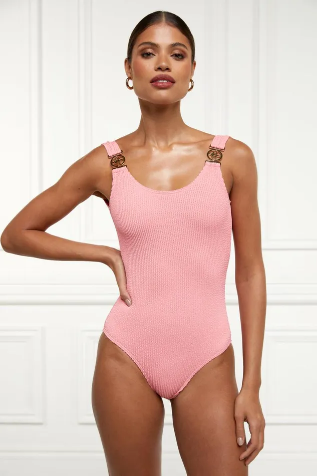 Women Swimwear Holland Cooper Swimsuit Soft Coral