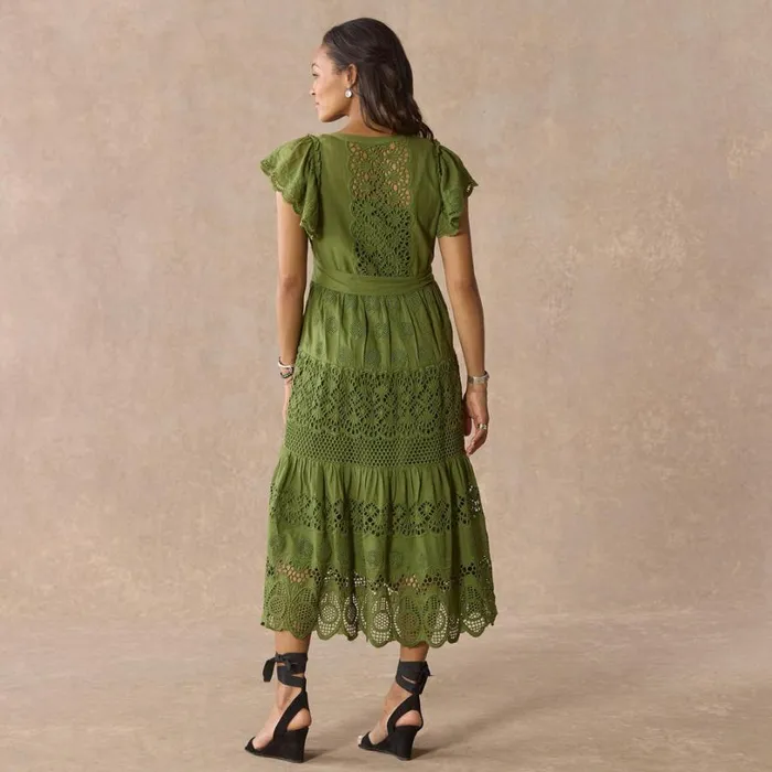 Women Talara Eyelet Dress Caviar Sundance Catalog Dresses and Jumpsuits Women Talara Eyelet Dress Caviar Sundance Catalog Dresses and Jumpsuits