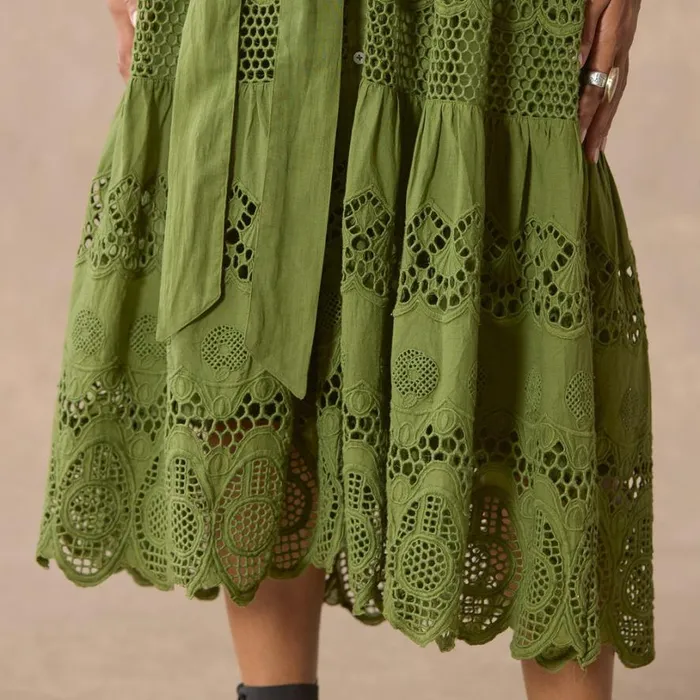 Women Talara Eyelet Dress Caviar Sundance Catalog Dresses and Jumpsuits Women Talara Eyelet Dress Caviar Sundance Catalog Dresses and Jumpsuits