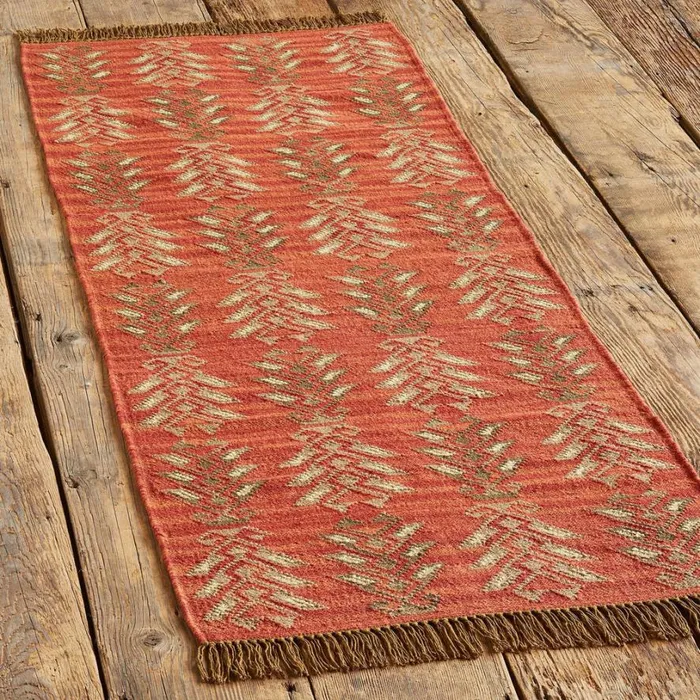 Women Tall Trees Dhurrie Rug Sundance Catalog Rugs