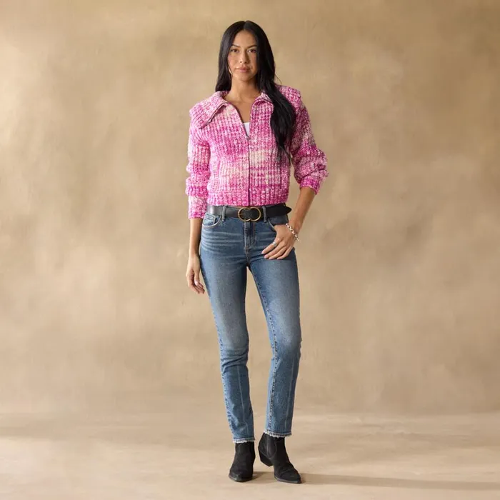 Women Tamara Cardigan Hot Pink Sundance Catalog Sweaters