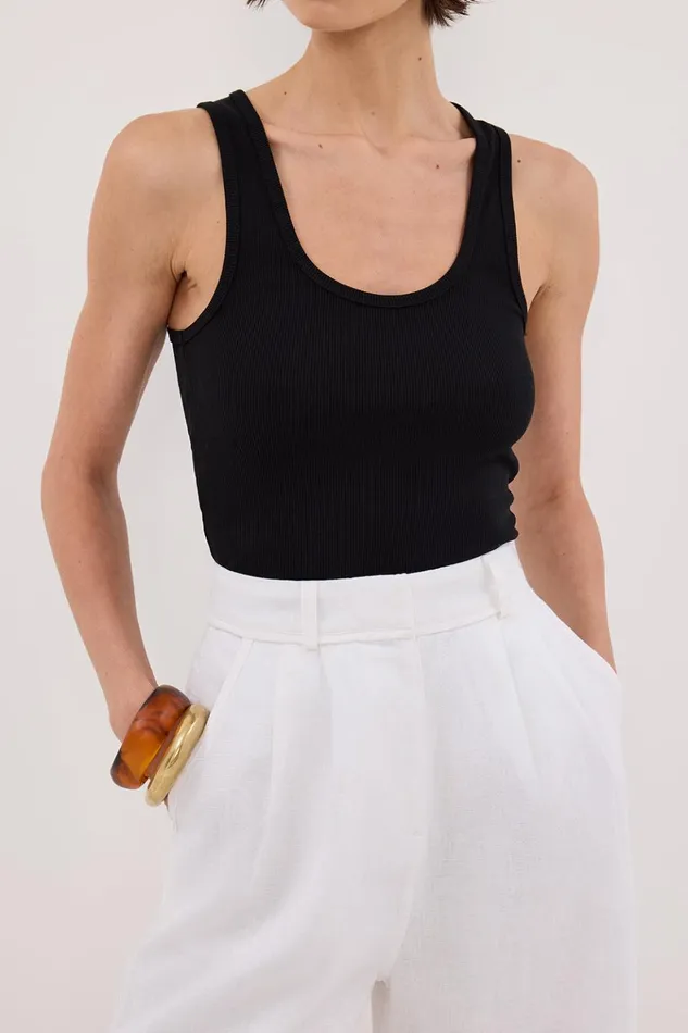 Women Tanks DISSH THEO BLACK TANK