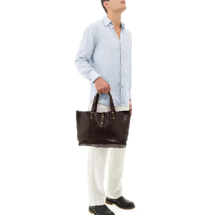 Women Teodorano Brown Campomaggi ShoppersTote Bags