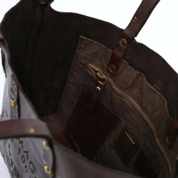 Women Teodorano Brown Campomaggi ShoppersTote Bags