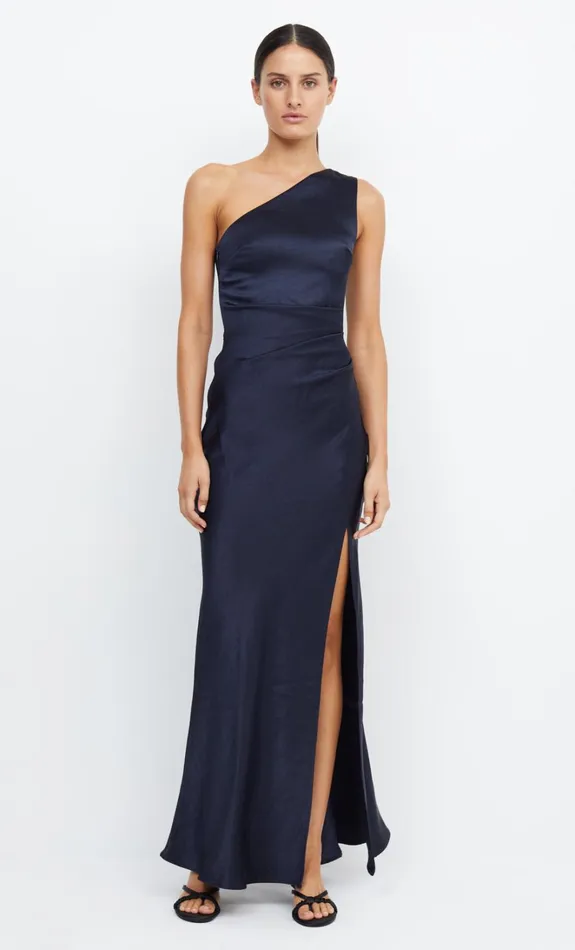 Women THE DREAMER ASYM DRESS 8211 INK Bec Bridge Maxi Dresses