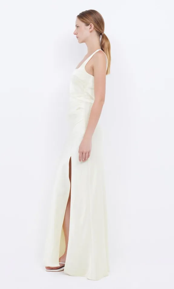Women THE DREAMER SQUARE NECK DRESS 8211 ICE YELLOW Bec Bridge Prom Dresses