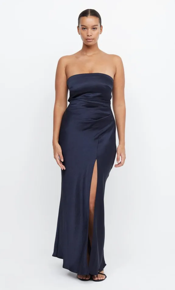 Women THE DREAMER STRAPLESS DRESS 8211 INK Bec Bridge Maxi Dresses