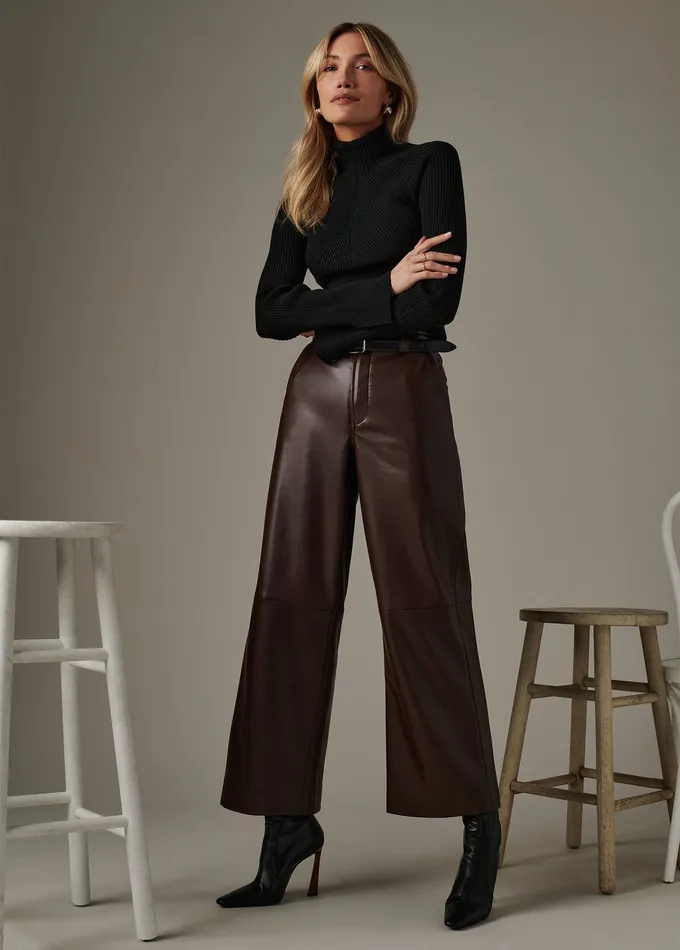 Women THE PALMER TURTLENECK Black Tops Joe8217s Jeans