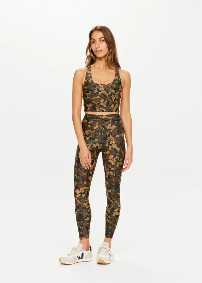 Women THE UPSIDE BASECAMP 25IN POCKET MIDI PANT Leggings