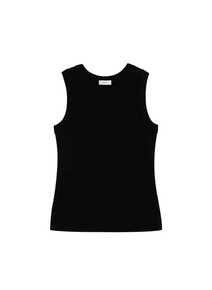 Women Tops ALC Hadley Tank Black