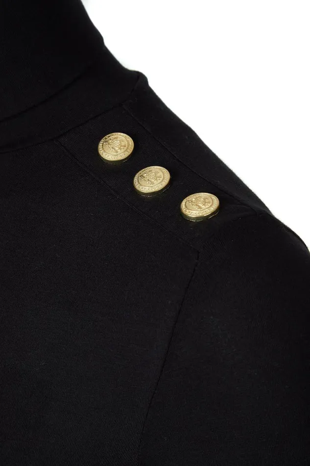 Women Tops Holland Cooper Essential Roll Neck Black Women Tops Holland Cooper Essential Roll Neck Black