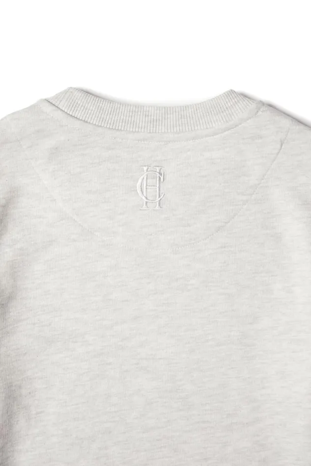 Women Tops Holland Cooper Kelso Crew Grey Marl Women Tops Holland Cooper Kelso Crew Grey Marl