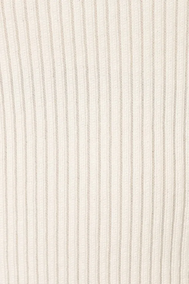 Women Tops Petal and Pup Tammy Ribbed Knit Top White