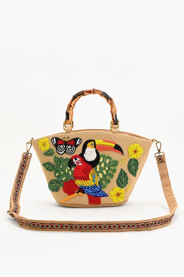 Women Totes America and Beyond Toucan Macau Garden Mini Tote