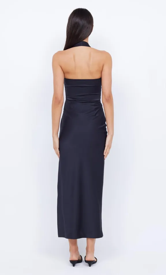 Women ULA ASYM MAXI DRESS 8211 BLACK Bec Bridge Maxi Dresses