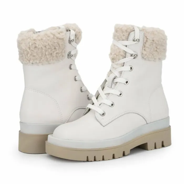 Women Vintage Havana Boots Booties ARMORY 8211 OFF WHITE Off White