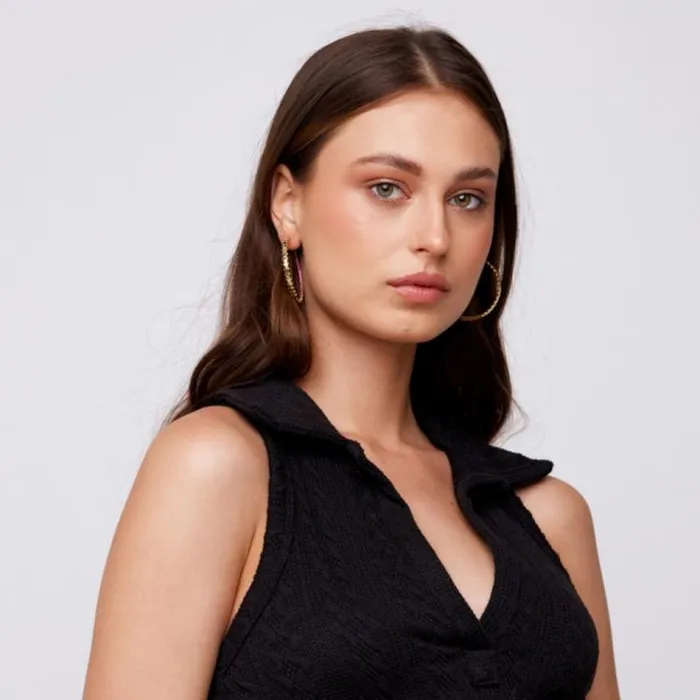 Women Vintage Havana Earrings SERENITY EARRINGS